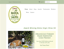 Tablet Screenshot of bavafamilygrove.com